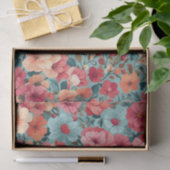 Papier de soie pour collage botanique et artisanal (Cadeau)