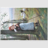 Papier de soie pour filles vintage aux oies (Recto)