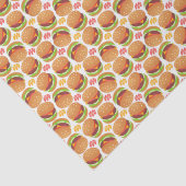 Papier de soie pour hamburgers (Détail)