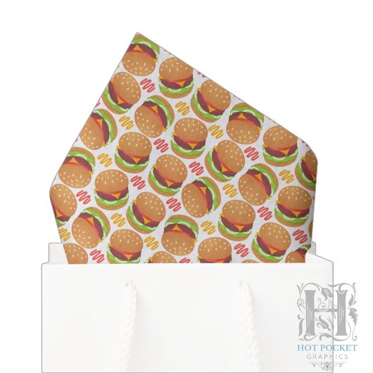 Papier de soie pour hamburgers