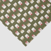 Papier de soie pour les fêtes de Noël (Détail)