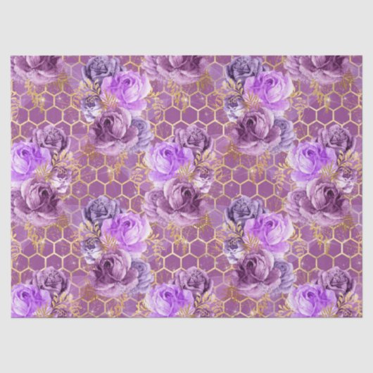 Papier de soie Queen Bee Series Design 6 (Recto)