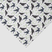 Papier de soie Raven blanc (Détail)