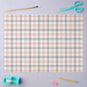 Papier de soie rayé noir et orange (Artisanat)
