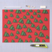 Papier de soie rouge de Noël (Artisanat)
