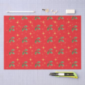 Papier de soie rouge de Noël (Artisanat)