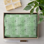 Papier de soie Sage Flowing Beauty (Cadeau)