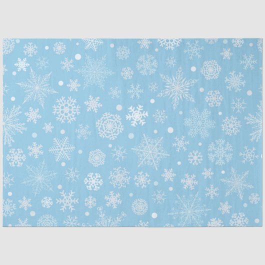 Papier de soie série flocon de neige 16 modèle 6 (Recto)