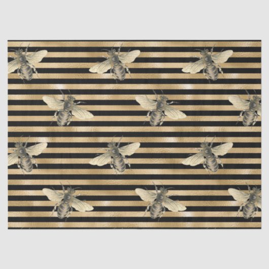 Papier de soie série Honey Bee Design 10 (Recto)
