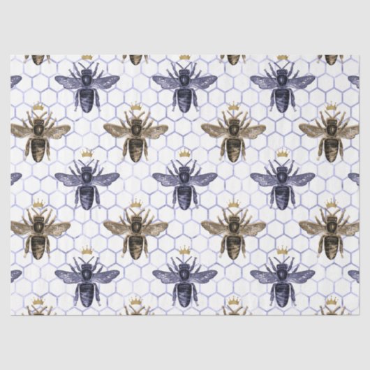 Papier de soie Série Serenity Bee Design 21 (Recto)