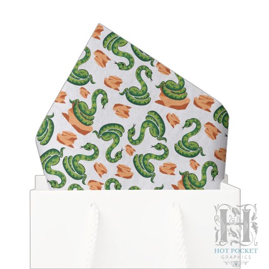 Papier de soie serpent
