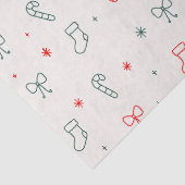 Papier de soie simple de Noël (Détail)
