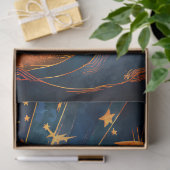 Papier de soie Soleil, Lune et Étoiles (Cadeau)