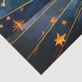 Papier de soie Soleil, Lune et Étoiles (Détail)