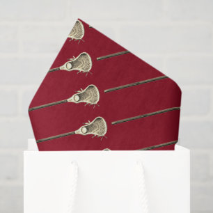 Papier de soie sportif Marron Lacrosse