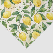 Papier de soie thème citron (Détail)
