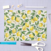 Papier de soie thème citron (Artisanat)