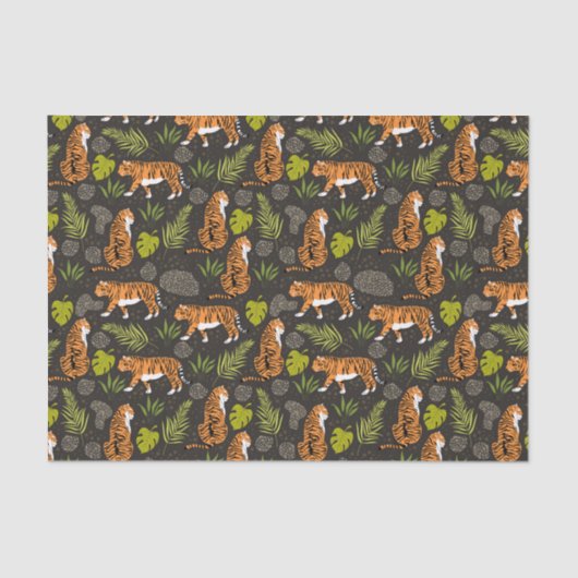 Papier de soie Tigre (Recto)