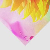 Papier de soie tournesol - Extra large pour découp (Détail)