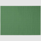 Papier de soie vert à pois blancs (Recto)
