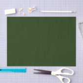 Papier de soie vert forêt (Artisanat)