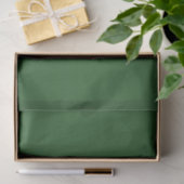 Papier de soie vert tournesol (Cadeau)