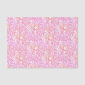 Papier de soie vibrant rose corail (Recto)