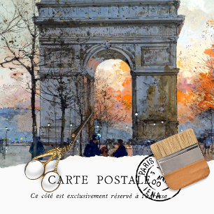 Papier de soie vintage Paris Belle Epoque