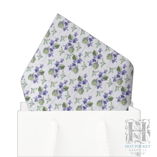 Papier de soie violet