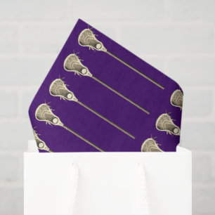 Papier de soie violet pour sports de crosse
