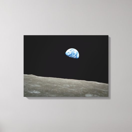 Papier de toile enveloppé Earthrise 16" x 22" (Recto)