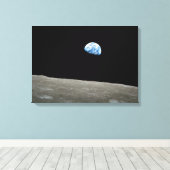 Papier de toile enveloppé Earthrise 16" x 22" (Insitu (Plancher de Bois))