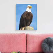 Papier de toile Portrait de l'aigle chaulé (Insitu(Salon))