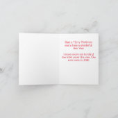 Papier de toilette Carte d'Humour de Noël (variant (Intérieur)