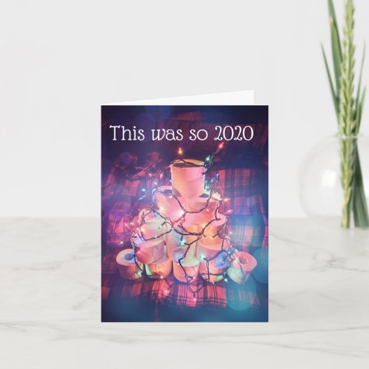 Papier de toilette Carte Humour de Noël (Devant)