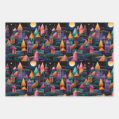 Papier de toilette de vacances Jeu plat de 3 (Devant)