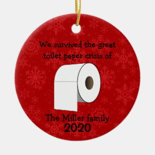 Papier de toilette personnalisé - Ornement de cris