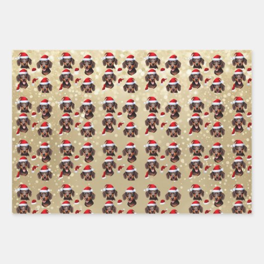 Papier de vacances Mini Dachshund (Devant)