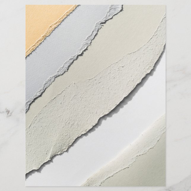 Papier déchiré (Devant)