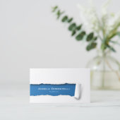 Papier déchiré du Carte de visite magicien (Debout devant)