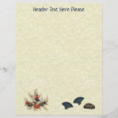 Papier Déco océan asiatique (Devant)