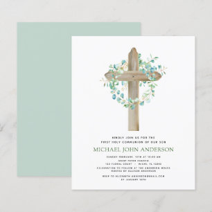Papier Décor de première communion économique Eucalyptus