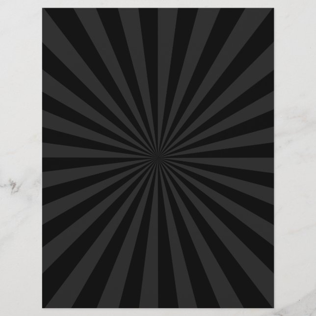 Papier Décor noir et charbon de bois (Devant)