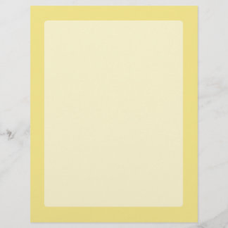 Papier Décor pastel jaune accent doux prêt à customiser