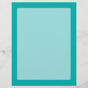 Papier Décor Peacock Turquoise Prêt à Customiser