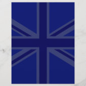 Papier Décor Union Jack bleu NAvy (Devant)