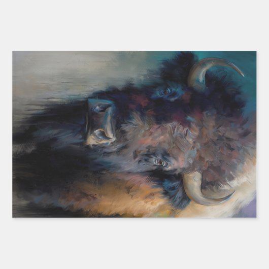Papier Découpage Art Bison Bold (Devant)