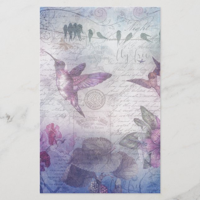 Papier Découpage d'oiseaux (Devant)