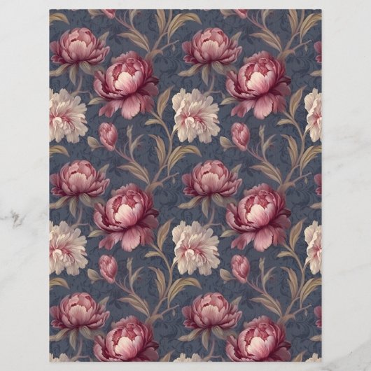 Papier Découper les bijoux Rococo (Dos)