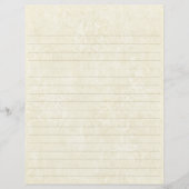 Papier d'écriture Mariage ivoire (Devant)